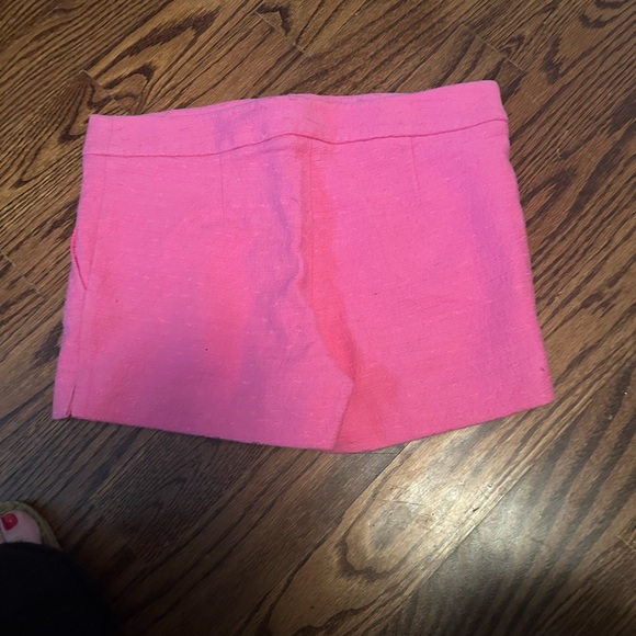 Trina Turk Pink Hermosa Twill Shorts - Picture 7 of 7